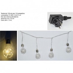 ALBERO SFERA MICROLED ORO h150cm 1200 LED CON FLASH [9901023-00.jpg]