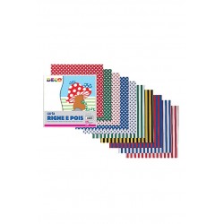 ---CARTA ORIGAMI RIGHE/POIS...