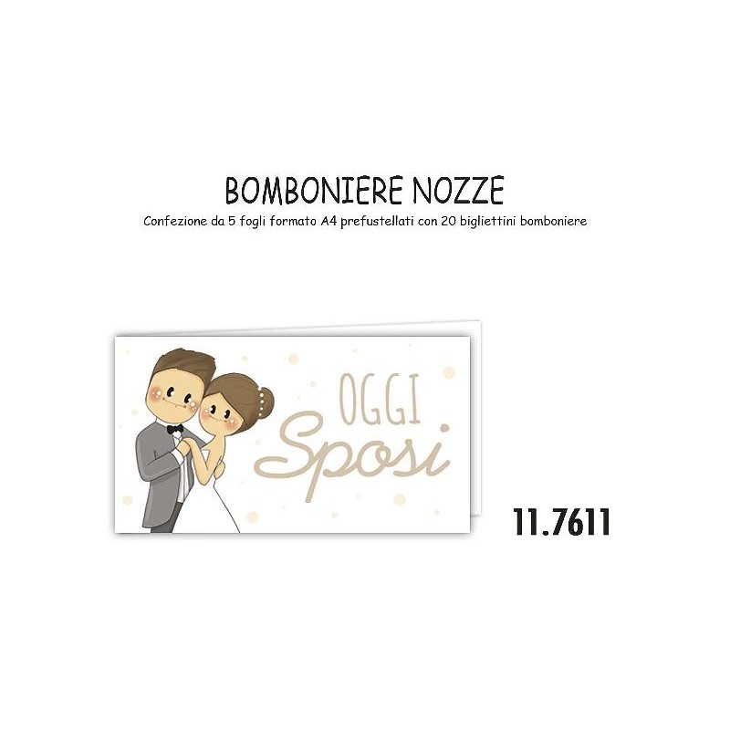 BOMBONIERE NOZZE SPOSINI A4 100pz [2231254-00.jpg]