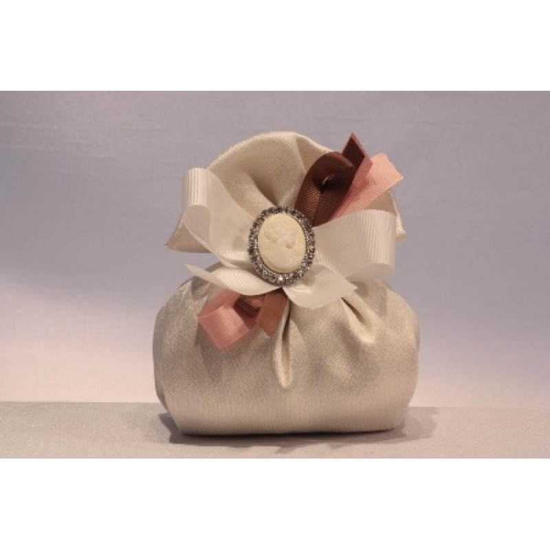 SACCHETTO PUFFO 14cm CREMA N/R [0140141-00.jpg]