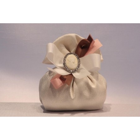 SACCHETTO PUFFO 14cm CREMA N/R [0140141-00.jpg]