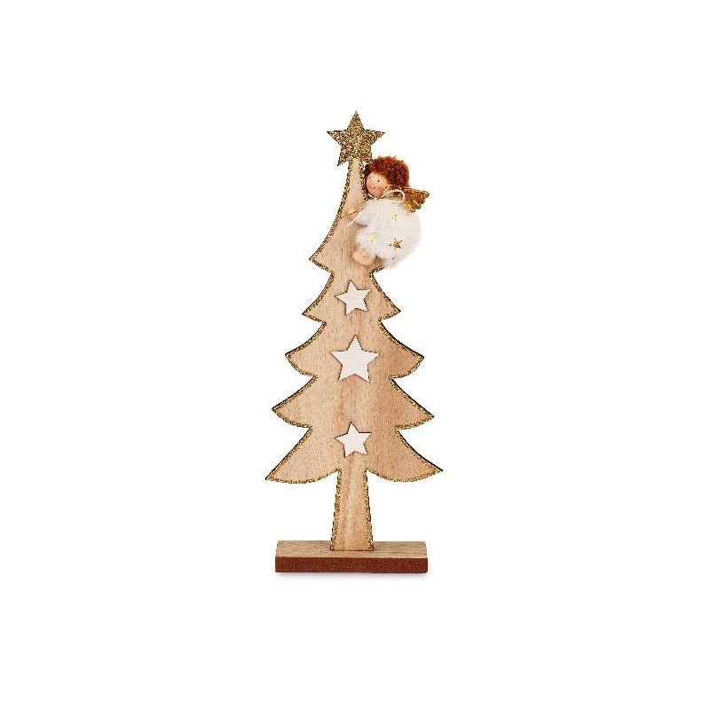 ---ANGELO SU ALBERO CON STELLE 36cm [TONO26872-00.jpg]