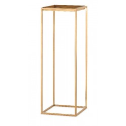 ---SET 3 TAVOLI-ALZATE ORO QUADRATI 22x22x55 - 30x30x90 [TONO27133-20.jpg]