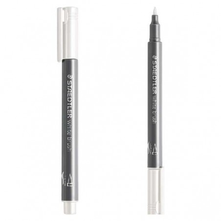 PENNARELLO STAEDTLER BRUSH BIANCO [8079061-00.jpg]