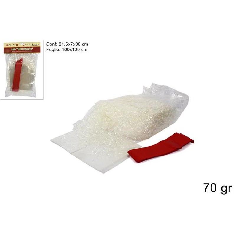 KIT CESTO COMPLETO DI FIOCCO ROSSO PAGLIETTA 200gr E CELLOPHAN 125x105cm [1530002-00.jpg]