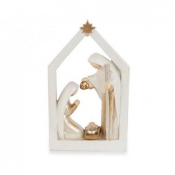NATIVITA' AVORIO/ORO C/CASA h150mm [TONO242300-00.jpg]