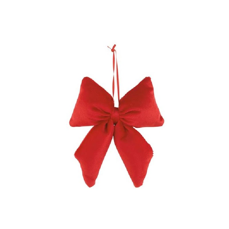 FIOCCO VELLUTO ROSSO APPEND.12x15cm [TONO241900-00.jpg]