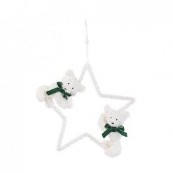 STELLA C/ORSETTI BIANCHI DA APP. h26cm [TONO242527-00.jpg]