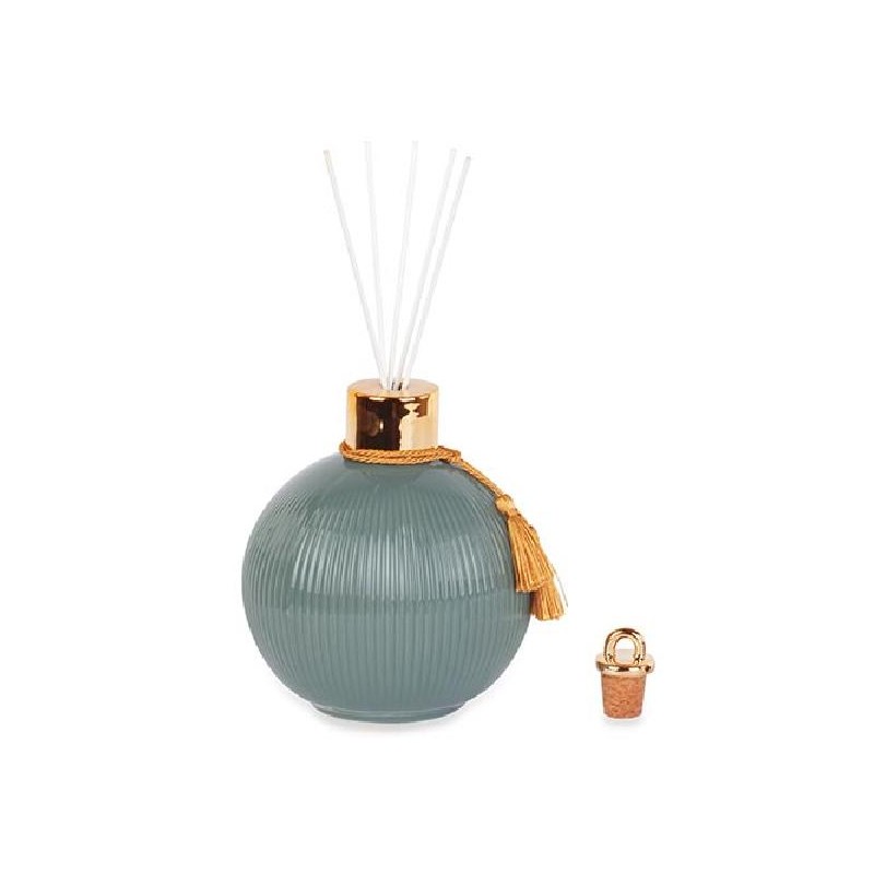 SFERA PLISSE VERDE DIFFUS. d15h17cm 500ml CON SCATOLA REGALO [TONO242434-00.jpg]