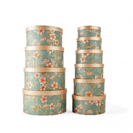 SET 10 SCATOLE RETTANGOLARI ROSAantico cm:1913h7,5/24x15h8,5/23x16h9,5/25x17h11 27x19h12/29x21h13 [2690008-00.jpg]