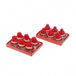 SET 6 TEALIGHT ROSSE GUANTO e CAPPELLO [0710001-00.jpg]