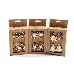 ---SET 4 PORTATOVAGLIOLI NATALE ORO 3sog [9011105-00.jpg]