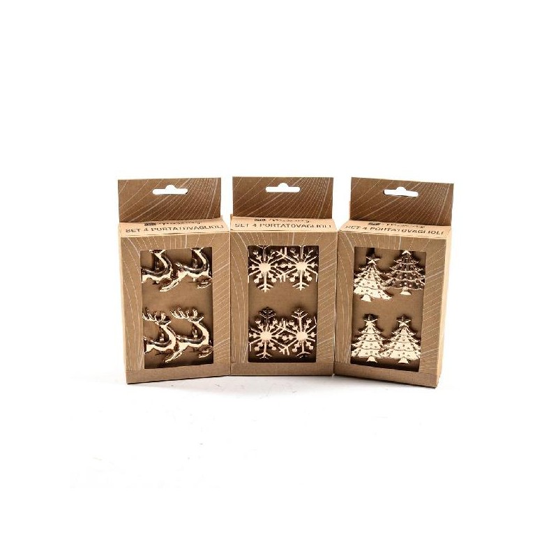 SET 4 PORTATOVAGLIOLI NATALE ORO 3sogg. [9011105-00.jpg]