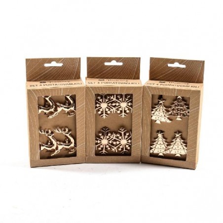 SET 4 PORTATOVAGLIOLI NATALE ORO 3sogg. [9011105-00.jpg]