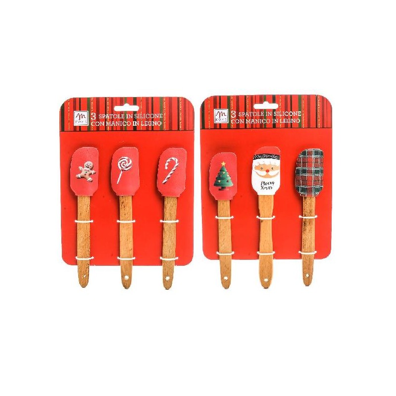 SET 3 SPATOLE SILICONE MAN.LEGNO 2sogg [9011203-00.jpg]