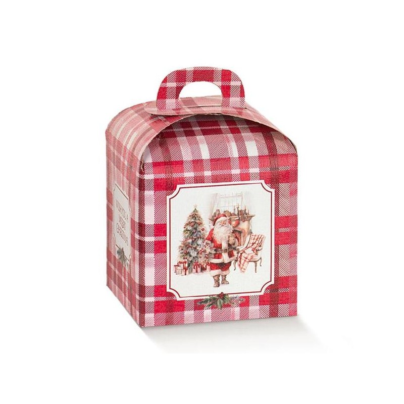 SCATOLA PANETTONE SANTA'S HOME 750gr mm100x100h100 [SC197785-00.jpg]