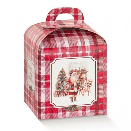 SCATOLA PANETTONE SANTA'S HOME 750gr mm100x100h100 [SC197785-00.jpg]