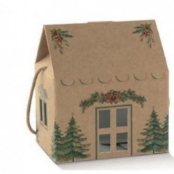 SCATOLA CON CORDINI PINI VERDI AVANA mm245x245h150 [SC197812-00.jpg]