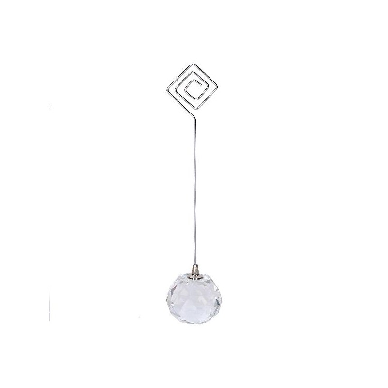 SEGNAPOSTO VETRO ROMBO h19cm [9010048-00.jpg]