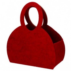 SFERA FLOCCATA A RILIEVO BORDEAUX cm25 [9010080-40.jpg]