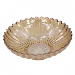 ---CENTROTAVOLA VETRO AMBRA TONDO d.32cm [9010145-10.jpg]
