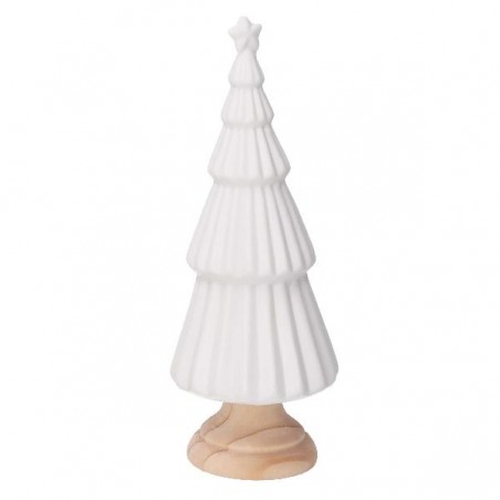 ALBERO CERAMICA BIANCO d.10 h.26cm [9015218-00.jpg]
