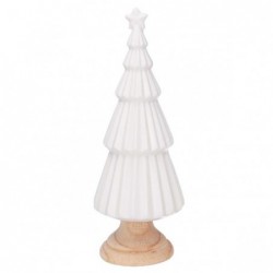ALBERO CERAMICA BIANCO d.12cm h.30cm [9015217-00.jpg]