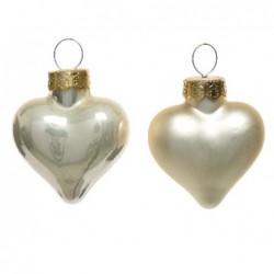 BOX 12 CUORI VETRO PERLA LUC/OPACO h.4cm [9010182-10.jpg]