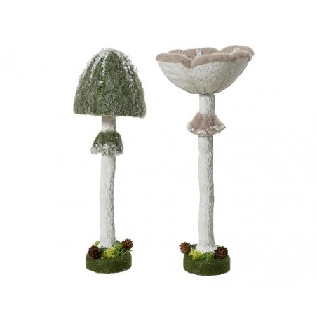 FUNGO LANA APPOGGIO INNEVATO 30cm 2col [9010629-00.jpg]