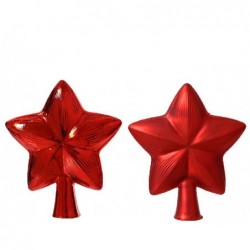 ---PUNTALE STELLA VETRO ROSSO LUC/OPACO cm15 LARGHEZZA x 17cm ALTEZZA [9011905-00.jpg]