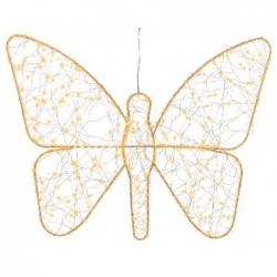 FARFALLA 400 LED CALDO cm.58x43h INTERNO/STERNO,ALIMENTAZIONE CORRENTE [9015358-10.jpg]