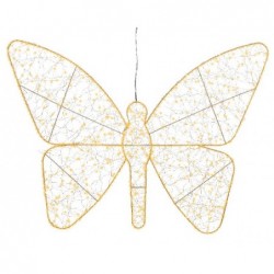 FARFALLA 700 LED CALDO cm.98x77h INTERNO/STERNO,ALIMENTAZIONE CORRENTE [9015359-00.jpg]