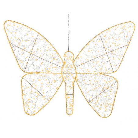 FARFALLA 700 LED CALDO cm.98x77h INTERNO/STERNO,ALIMENTAZIONE CORRENTE [9015359-00.jpg]