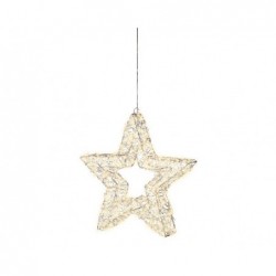 STELLA 500 LED CALDO APPEND. cm.38x38h INTERNO/STERNO,ALIMENTAZIONE CORRENTE [9015360-10.jpg]