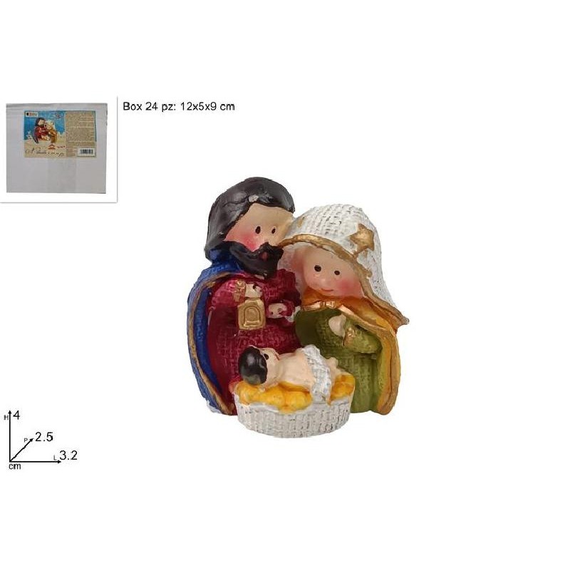 PRESEPE NATIVITA 3.2cm COLORATA [9010161-00.jpg]