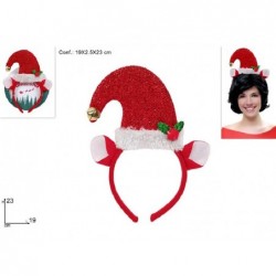 CERCHIETTO CON CAPPELLO BABBO NATALE [9015421-00.jpg]