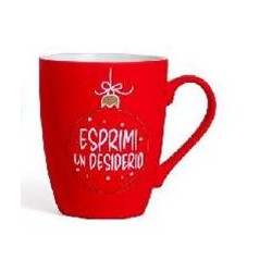 VASO ROSSO IN VETRO...