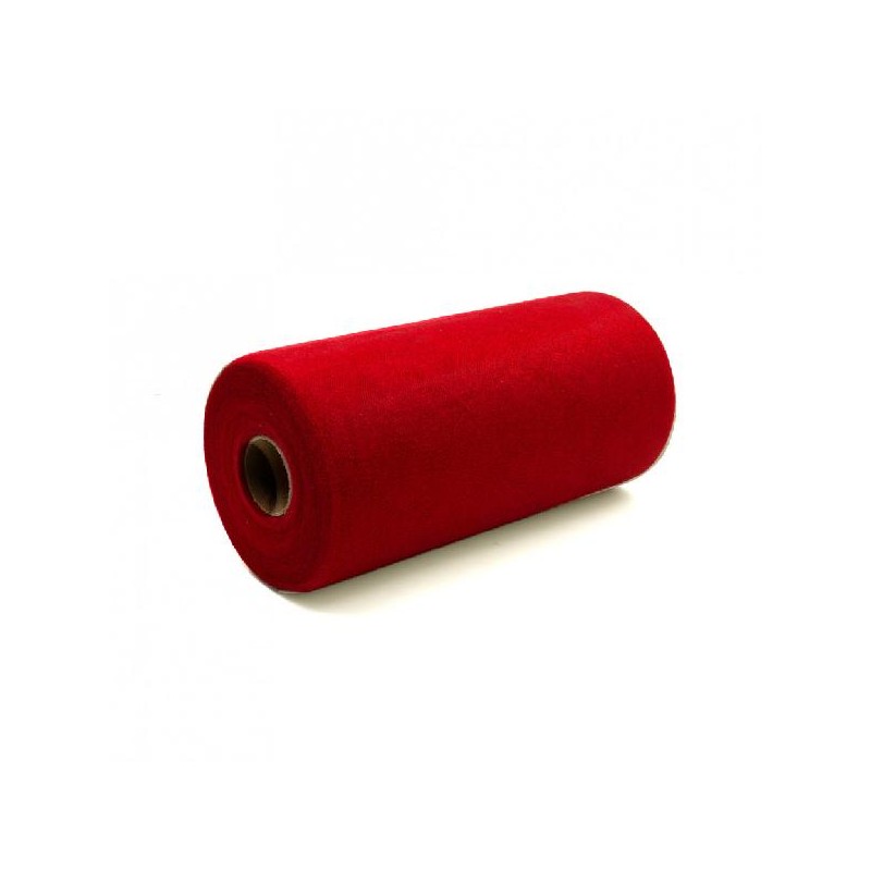 TULLE 25cmx100mt ROSSO GLITTER [2701881-00.jpg]