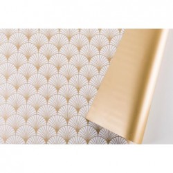 CARTA ROTONDA DIAMETRO 98cm PAVE' BIANCO FANTASIA SU DUE LATI CONFEZIONE 10pz [2629514-00.jpg]
