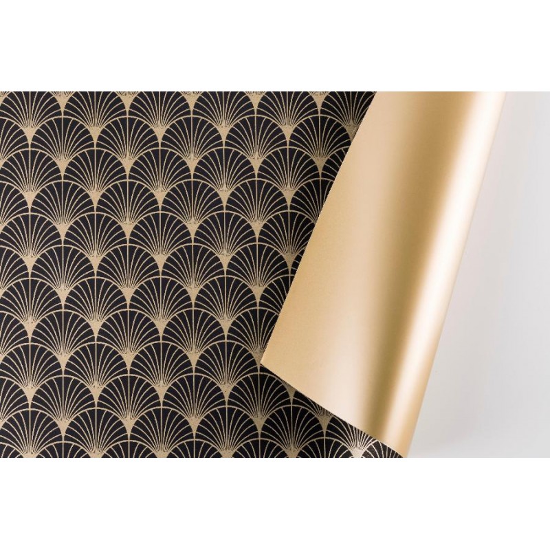 CARTA ROTONDA DIAMETRO 98cm PAVE' NERO FANTASIA SU DUE LATI CONFEZIONE 10pz [2629513-00.jpg]