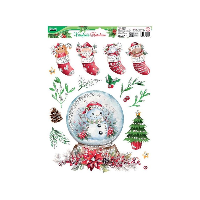 VETROFANIA NATALE COLORATA 30x37cm ASSORTITE IN 4 SOGGETTI [9012202-00.jpg]