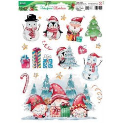 VETROFANIA NATALE COLORATA 30x37cm ASSORTITE IN 4 SOGGETTI [9012202-10.jpg]