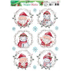VETROFANIA NATALE COLORATA 30x37cm ASSORTITE IN 4 SOGGETTI [9012202-20.jpg]