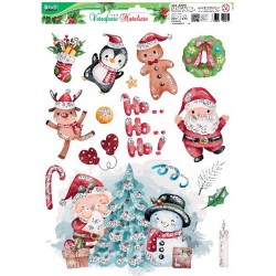 VETROFANIA NATALE COLORATA 30x37cm ASSORTITE IN 4 SOGGETTI [9012202-30.jpg]