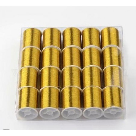 ROCCHETTO LUXMETAL 10mm10m ORO 20pz [2705040-00.jpg]