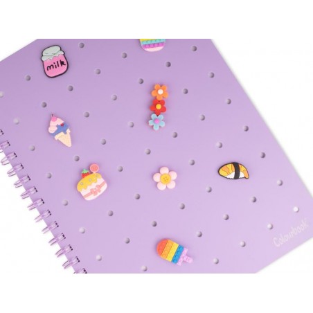 QUADERNO A5 PIN-IT PPL 5mm ColBOOK [COL24804-00.jpg]