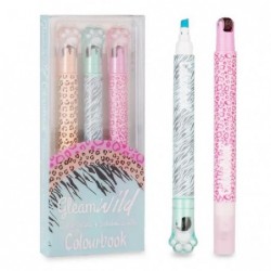 SET 3 EVID. GLITTER+TIMBRINO GLEAM WILD [COL25080-00.jpg]