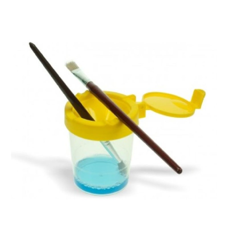 BICCHIERE PORTA PENNELLI CON COPERCHIO [8122002-00.jpg]