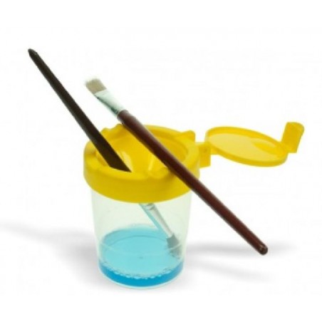 BICCHIERE PORTA PENNELLI CON COPERCHIO [8122002-00.jpg]