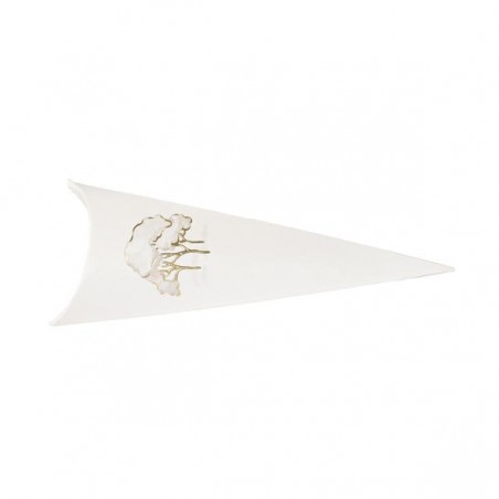 CONO BUSTA L 190mm INTRECCI AVORIO [SC100098-00.jpg]